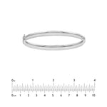 6mm Flat Oval Tube Bangle