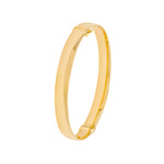 8mm Flat Oval Tube Bangle