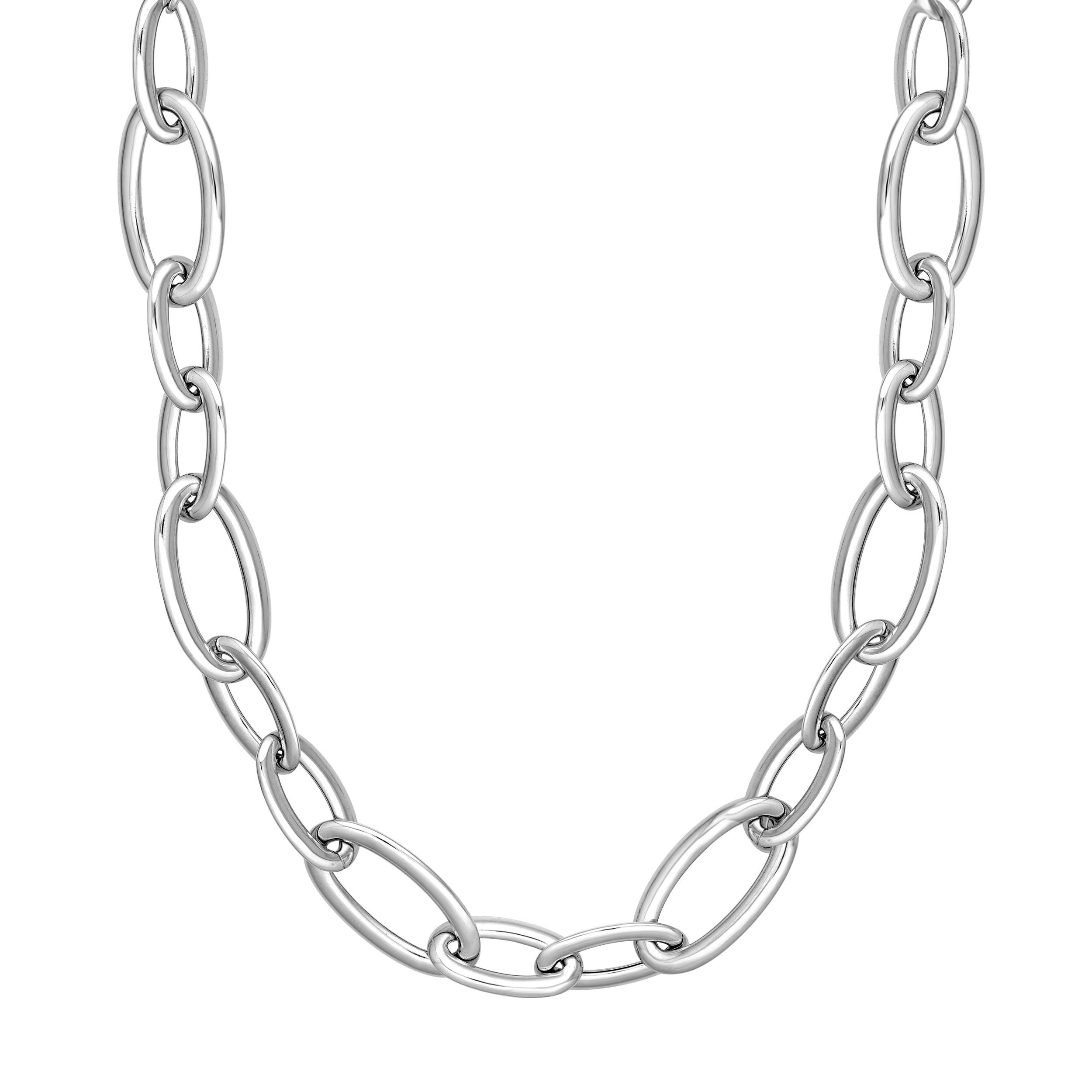 Oval 1+2 Link Necklace