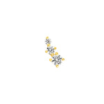3/8tcw Diamond Graduated Earrings