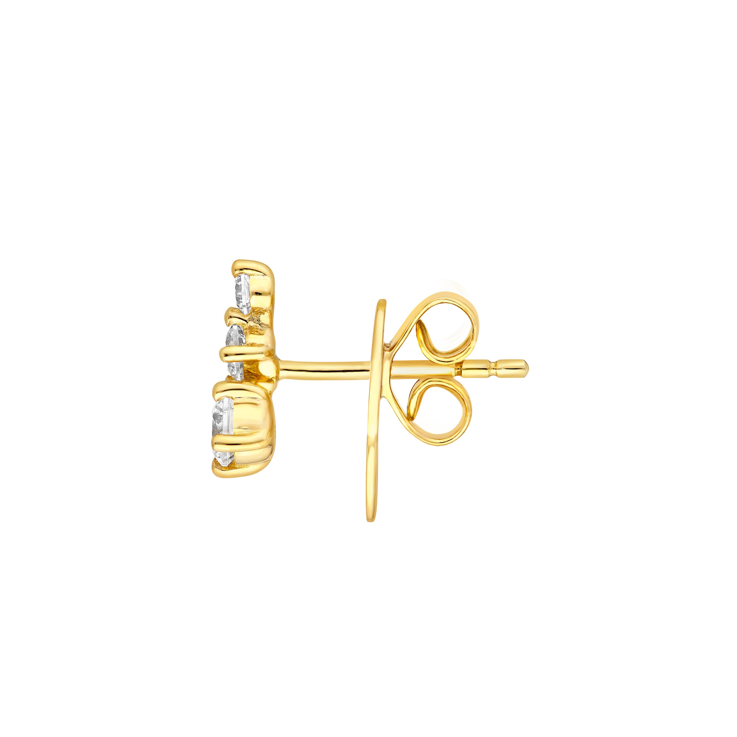 3/8tcw Diamond Graduated Earrings
