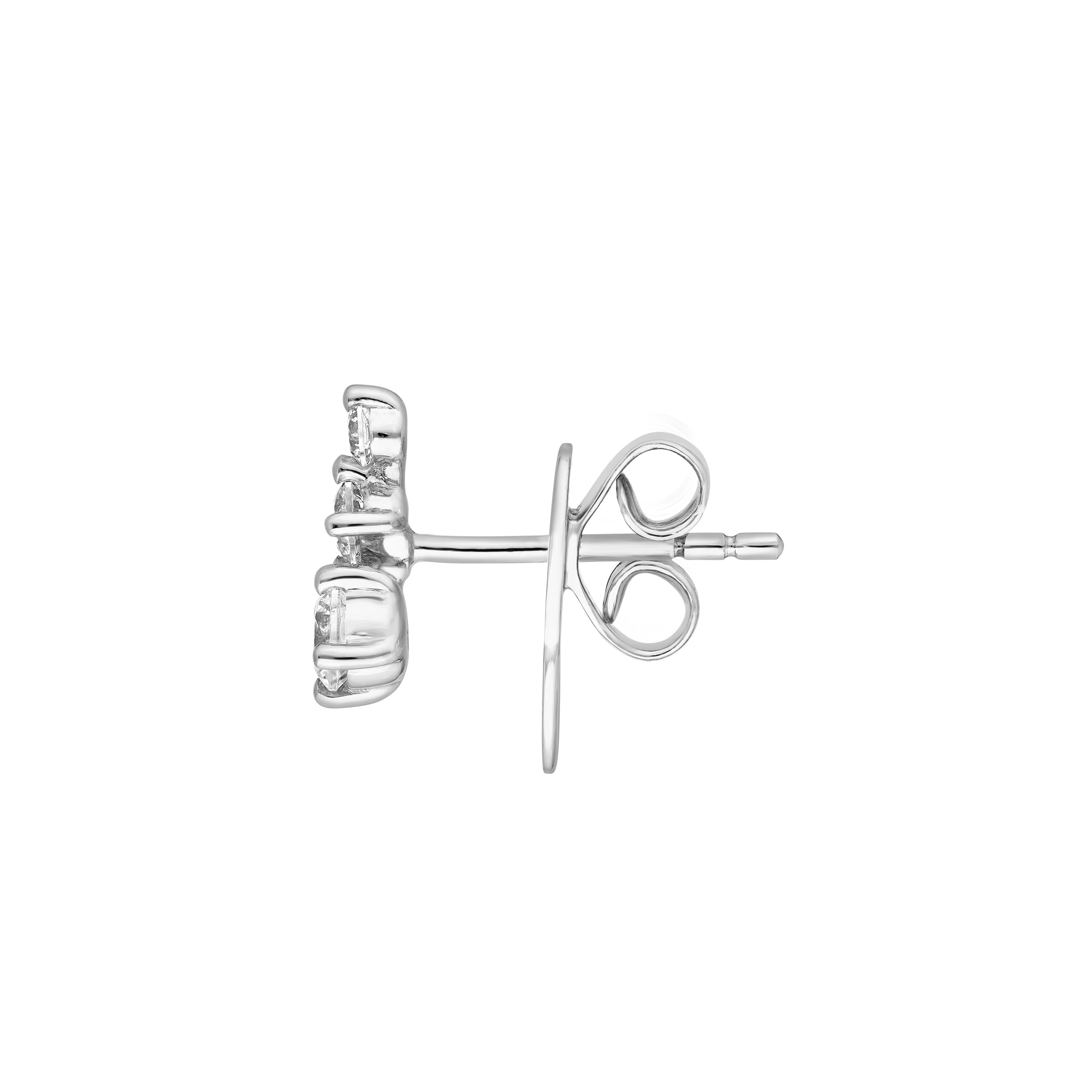 3/8tcw Diamond Graduated Earrings
