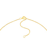 Three Stone Diamond Necklace