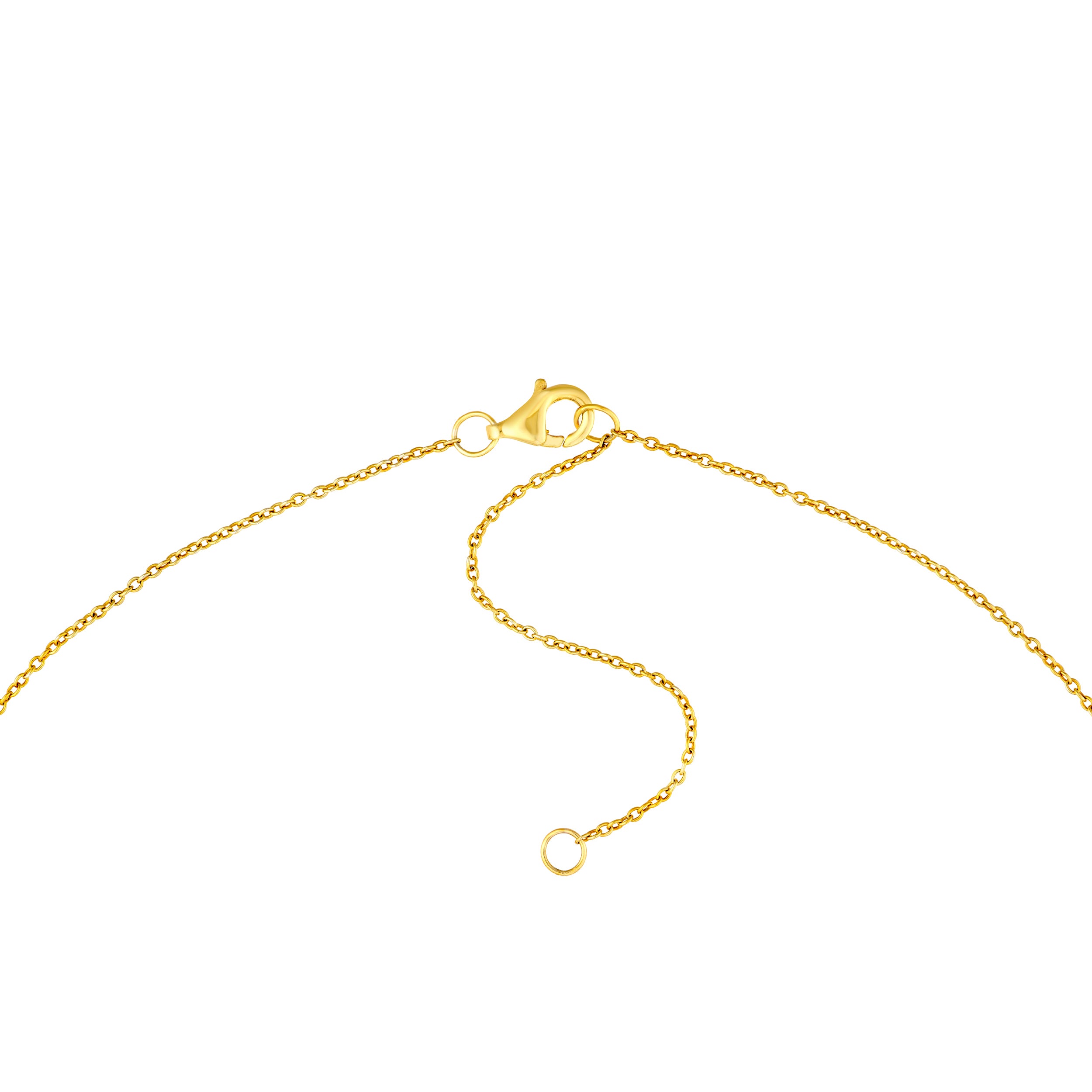 Three Stone Diamond Necklace
