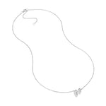 1-1/6tcw Toi et Moi Marquise Diamond Necklace