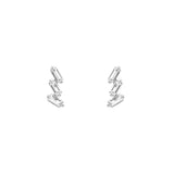 7/8tcw Diamond Helix Earrings