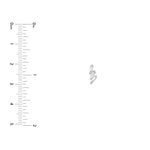 7/8tcw Diamond Stacked Earrings