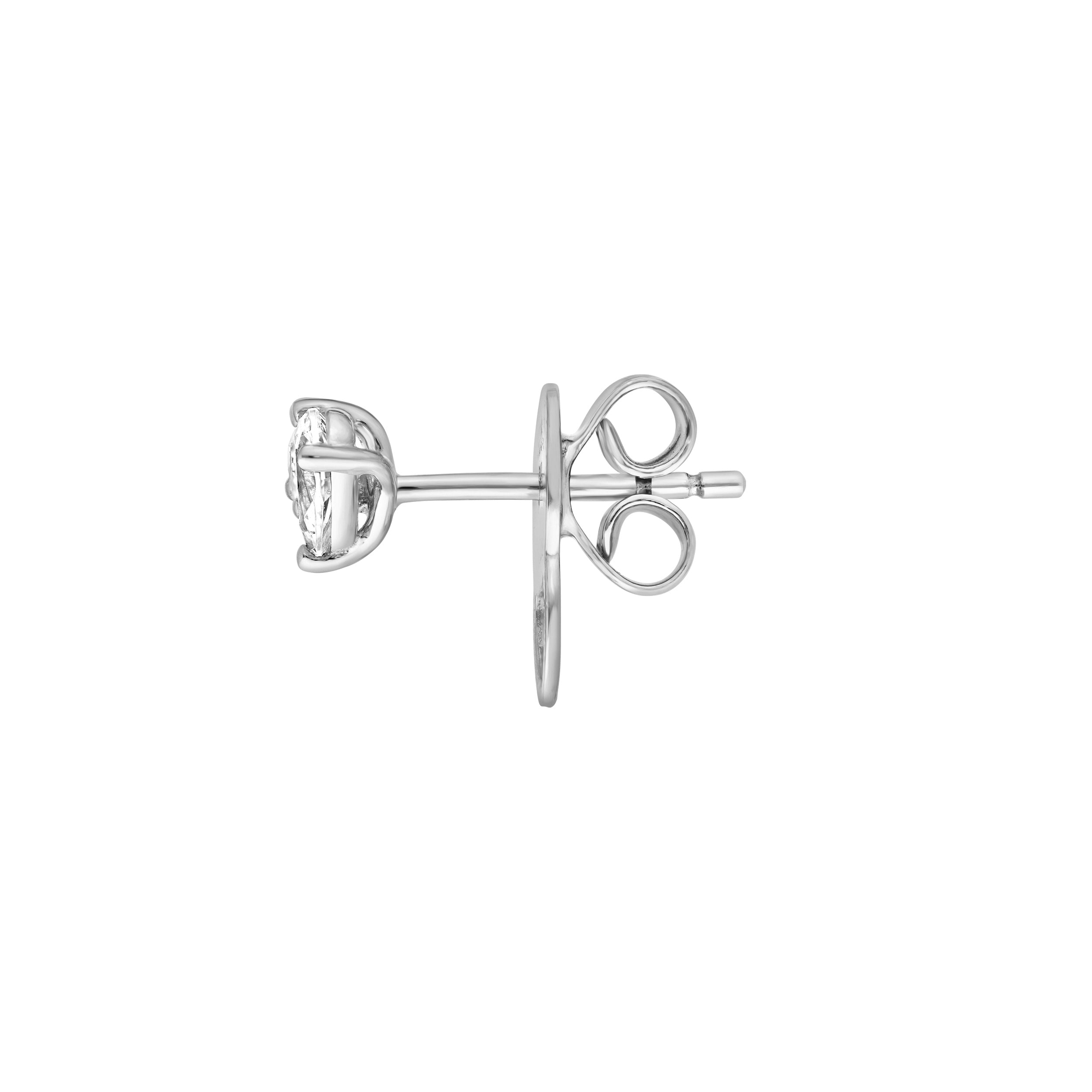 1tcw Diamond Pear Stud Earrings