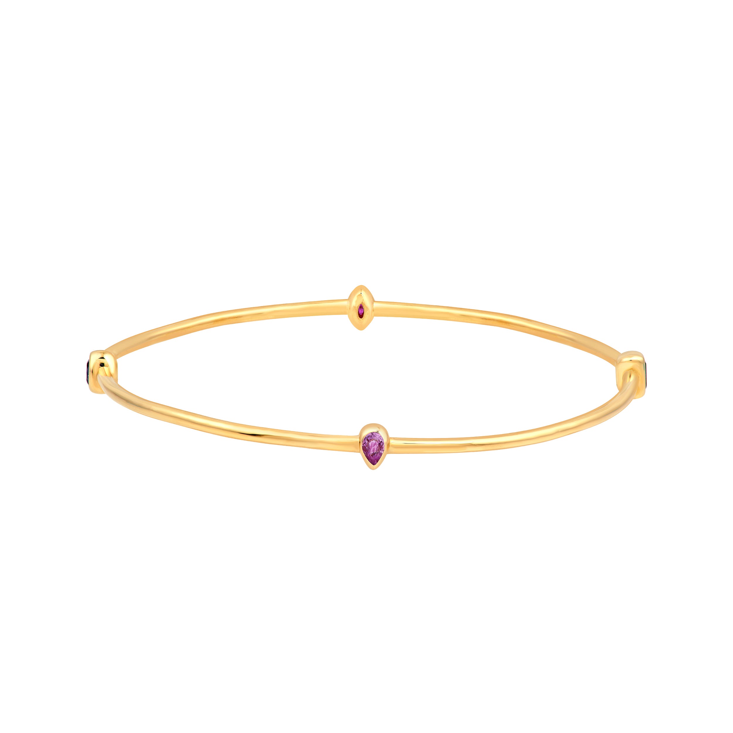 Melodie Bangle (Multi-Gem)