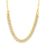 3tcw Diamond Leaf Convertible Necklace