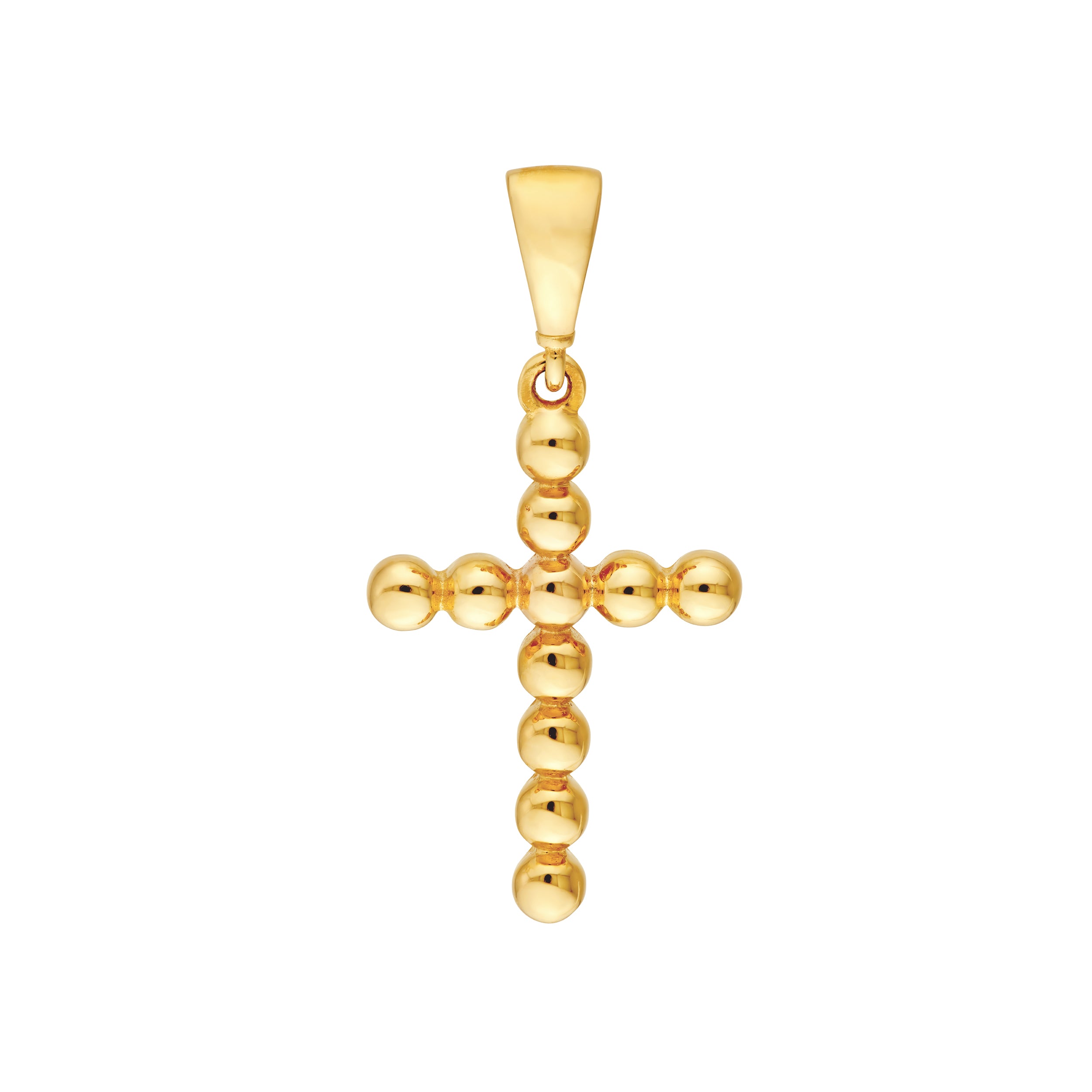Beaded Cross Pendant