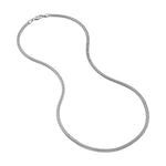 3mm Sterling Silver Round Snake Chain