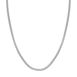 3mm Sterling Silver Round Snake Chain