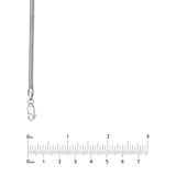 3mm Sterling Silver Round Snake Chain