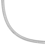 4mm Sterling Silver Round Snake Chain