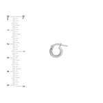 Round Micro Hoops