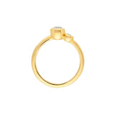 Duo Diamond Bubble Ring