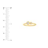 Duo Diamond Bubble Ring