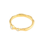 Diamond Duo Organic Ring