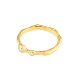 Diamond Duo Organic Ring
