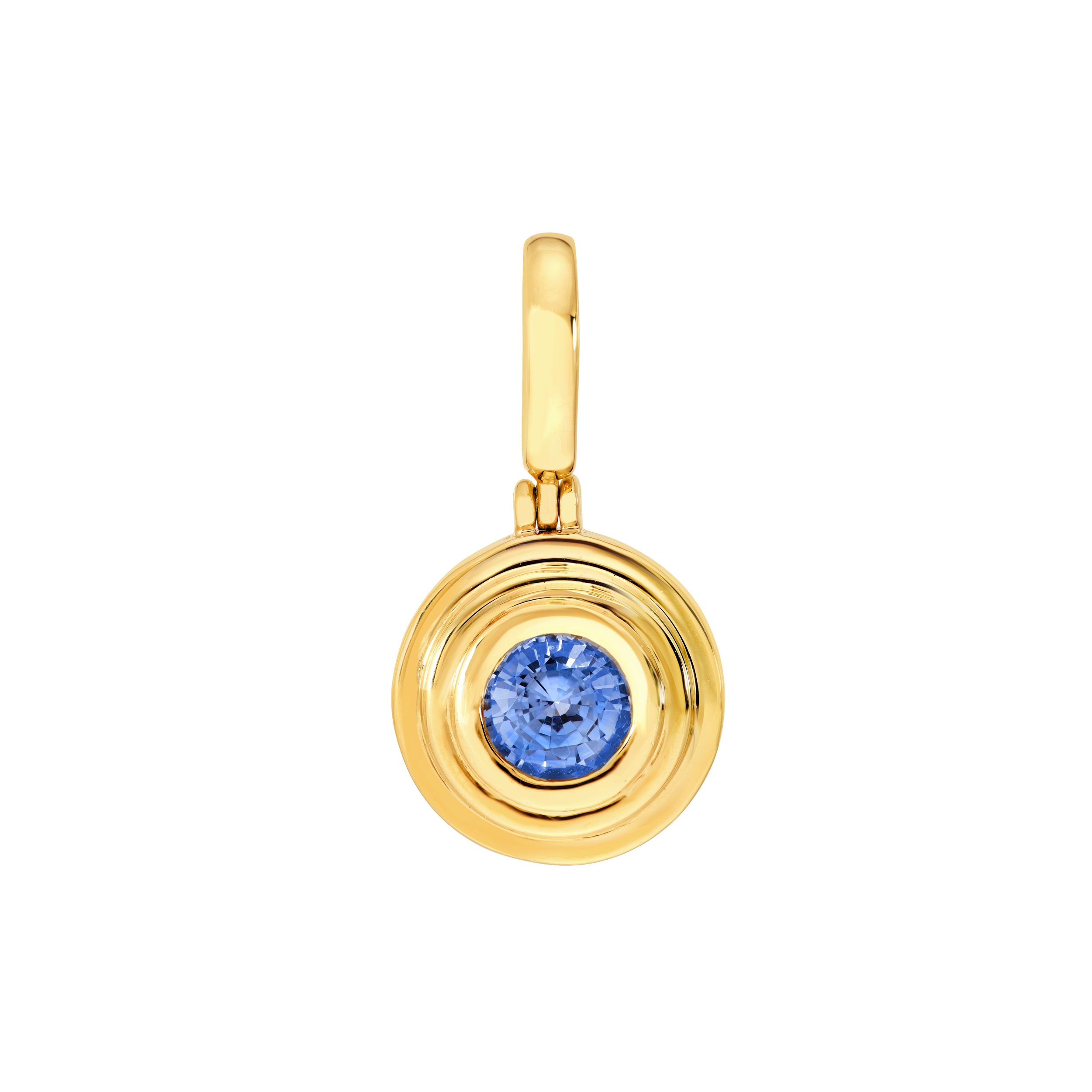 5.5mm Round Sapphire Pendant