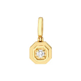 1/4tcw Diamond Octagon Pendant