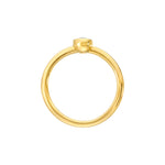 1/8tcw Diamond Bezel Circle Ring