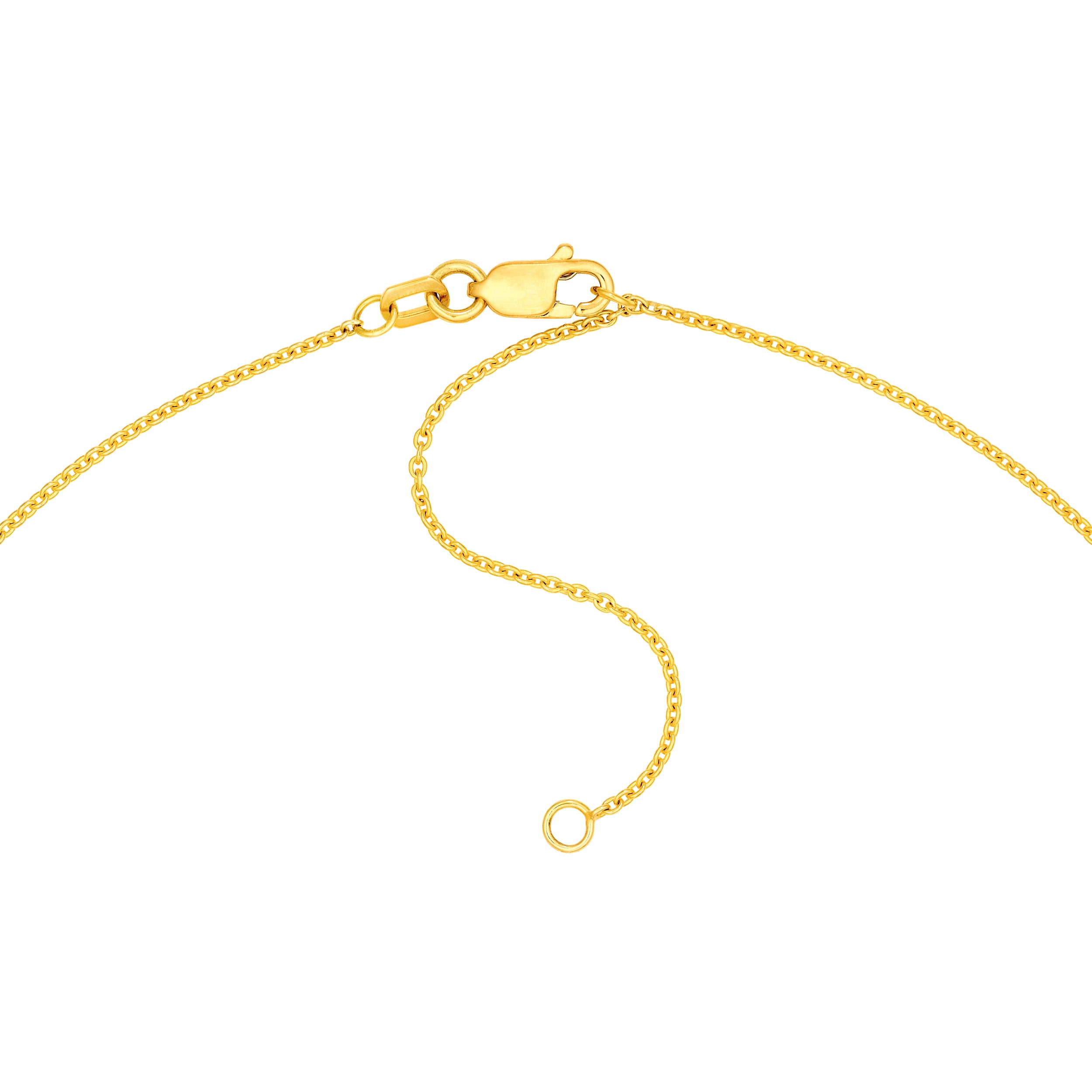 5/8tcw Mixed Diamond Lariat Necklace