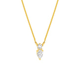 7/8tcw Diamond Drop Pendant Necklace