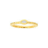 Marquise Diamond Bubble Ring