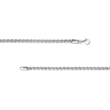 3.6mm Sterling Silver D/C Ice Chain [3 row]