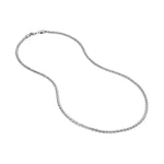 3.6mm Sterling Silver D/C Ice Chain [3 row]