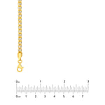 3.6mm Sterling Silver Two-Tone Ice Chain [4 row]