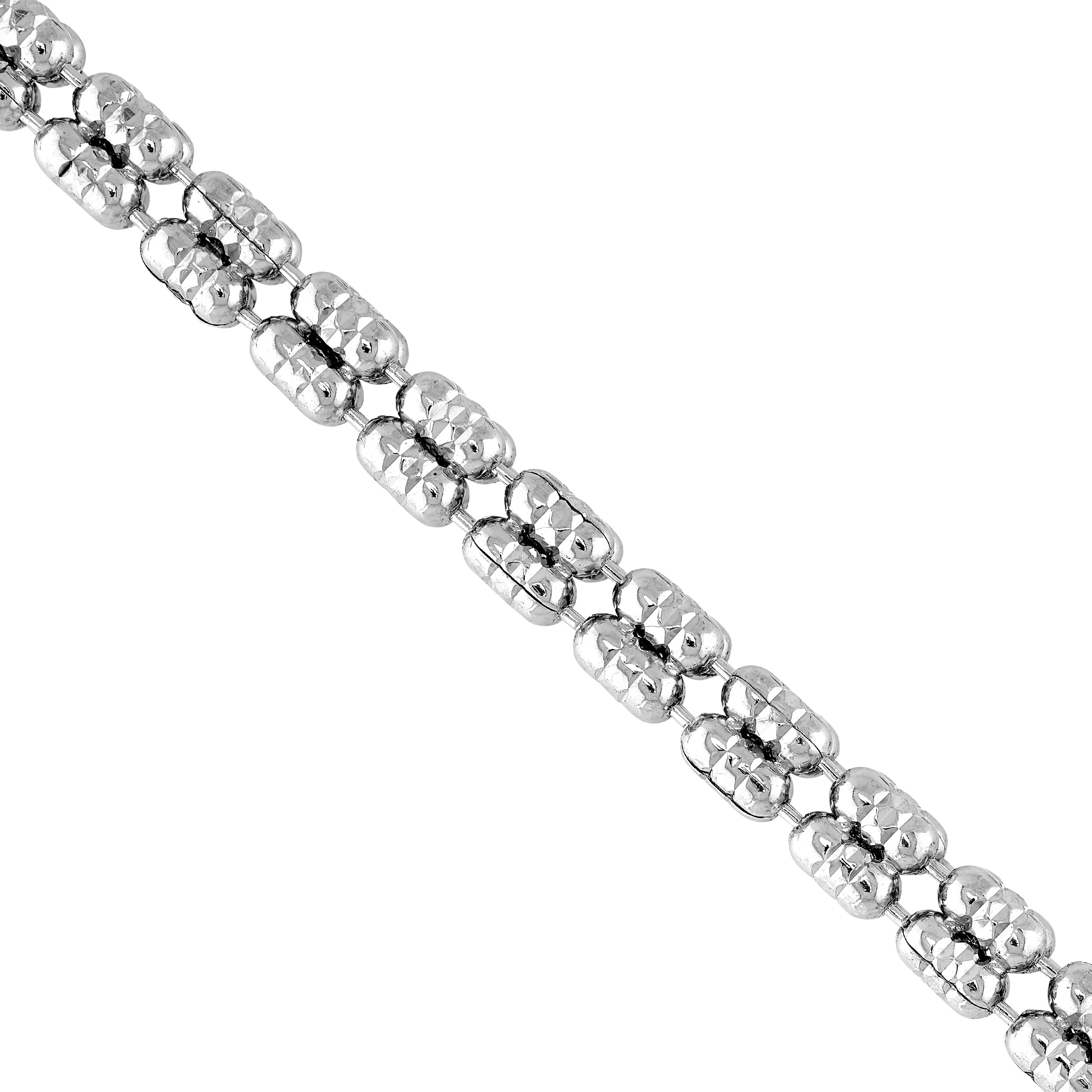 3.6mm Sterling Silver Ice Chain [4 row]