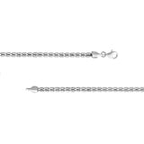 3.6mm Sterling Silver Ice Chain [4 row]