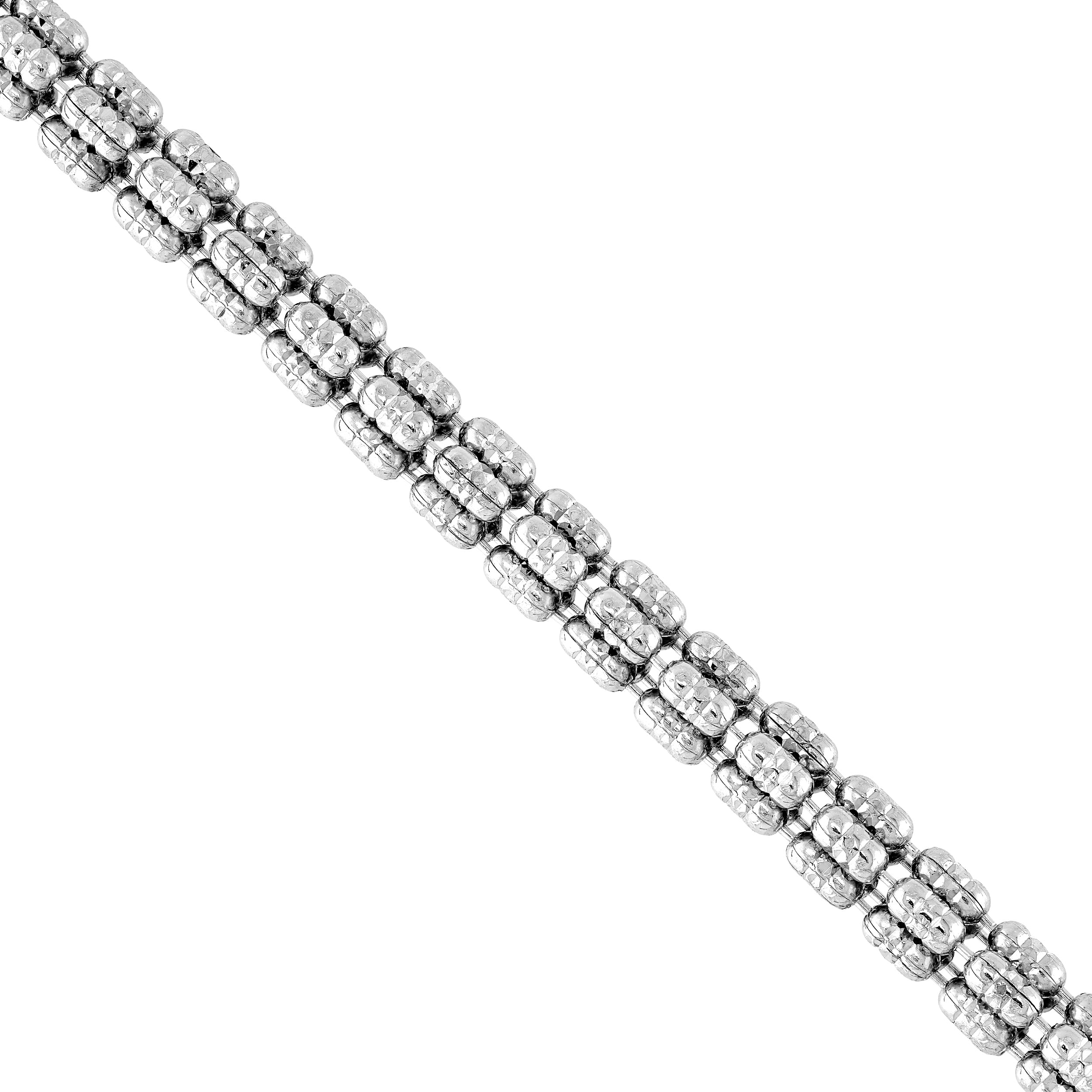 4.85mm Sterling Silver Ice Chain [5 row]