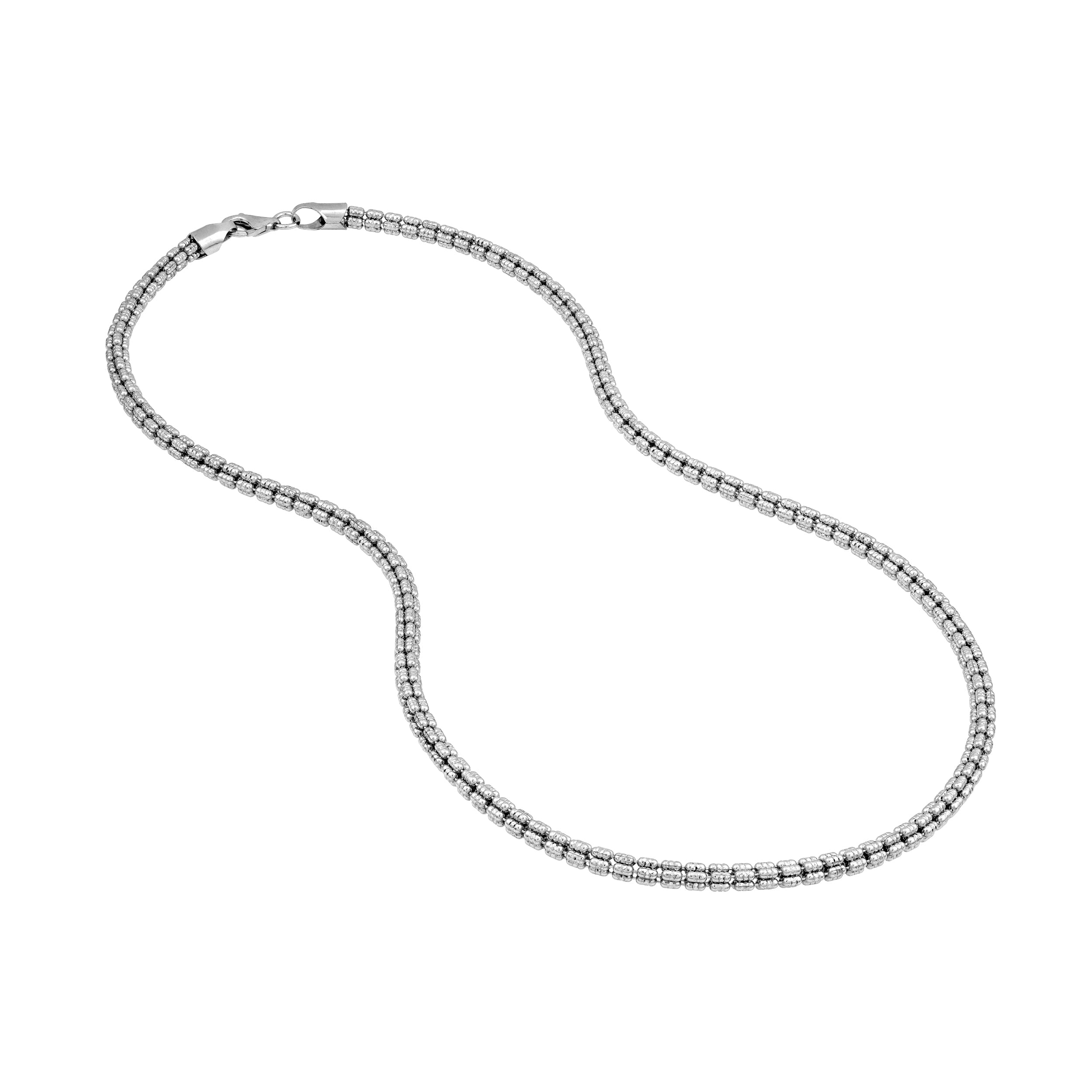 4.85mm Sterling Silver Ice Chain [5 row]