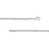 3.3mm Sterling Silver Round Box Chain