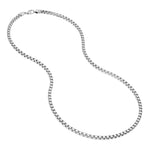 4mm Sterling Silver Round Box Chain