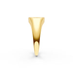 1/6tcw Round Diamond Pavé Pinky Ring