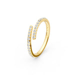 3/8tcw Diamond Pavé Wrap Ring