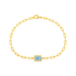 Emerald Sky Blue Forzentina Bracelet