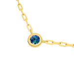 Round London Blue Forzentina Necklace