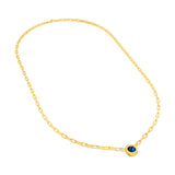 Round London Blue Forzentina Necklace