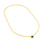Round London Blue Forzentina Necklace