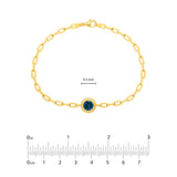 Round London Blue Forzentina Bracelet