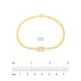 Emerald Pink Morganite Forzentina Bracelet