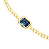 Emerald London Blue Forzentina Bracelet