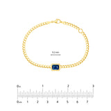 Emerald London Blue Forzentina Bracelet