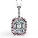 Pendant in 18k Gold with Diamonds
